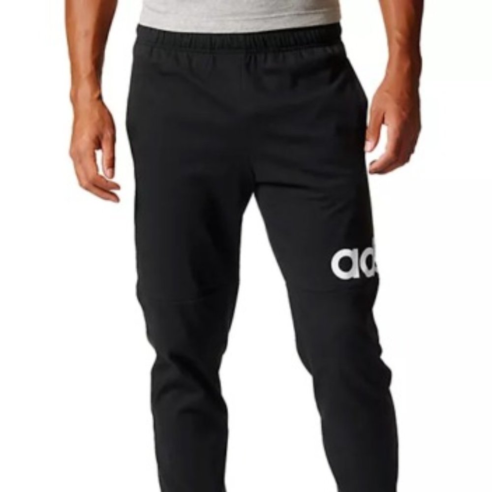 Adidas Men's Essentials Performance Joggers SweatPants Black White Size 3XLT